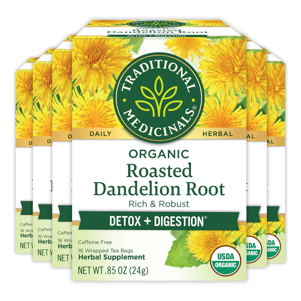 Traditional Medicinal Roasted Dandelion Root Tea