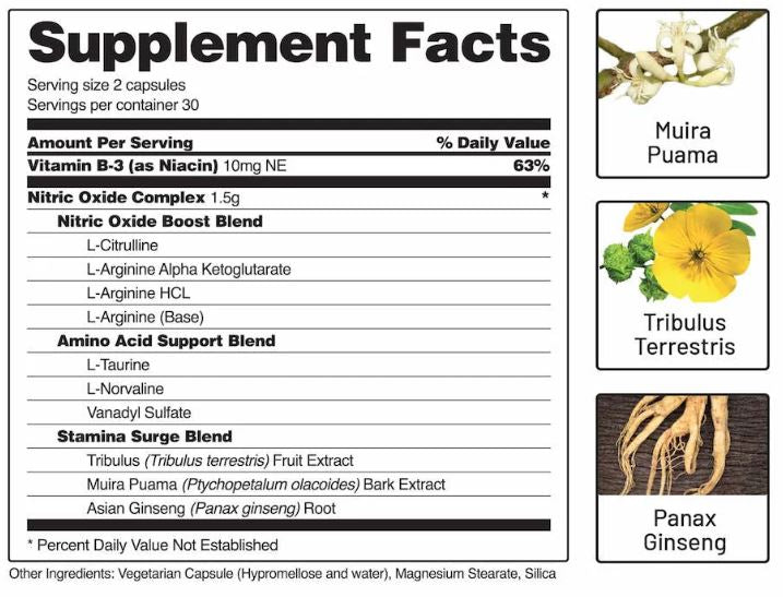 SNAP Nitric Oxide (60)