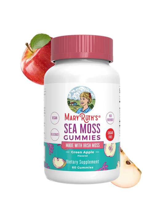 Mary Ruth's Sea Moss Gummies (Green Apple) 60 ct