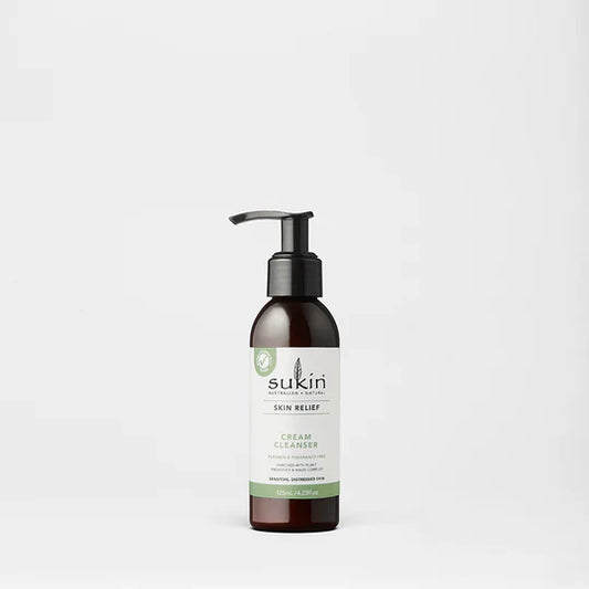 Sukin Skin Relief Cream Facial Cleanser 4.23 fl. oz.