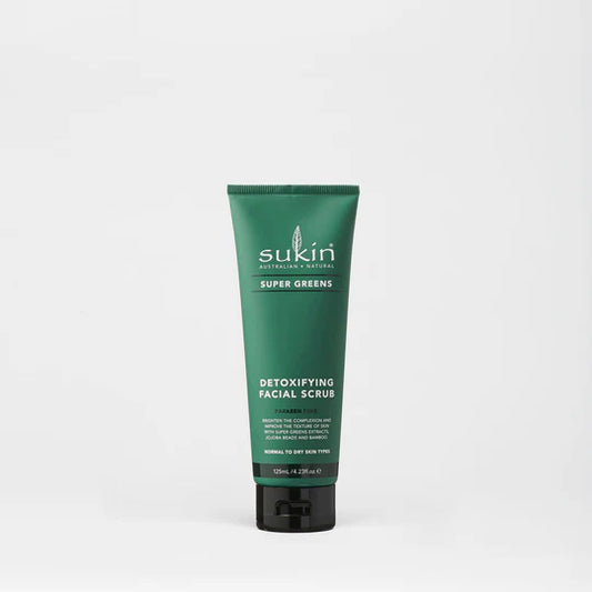 Sukin Super Greens Detoxifying Facial Scrub 4.23 fl. oz.
