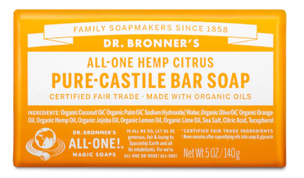 Dr Bronner's Pure Castile Soaps