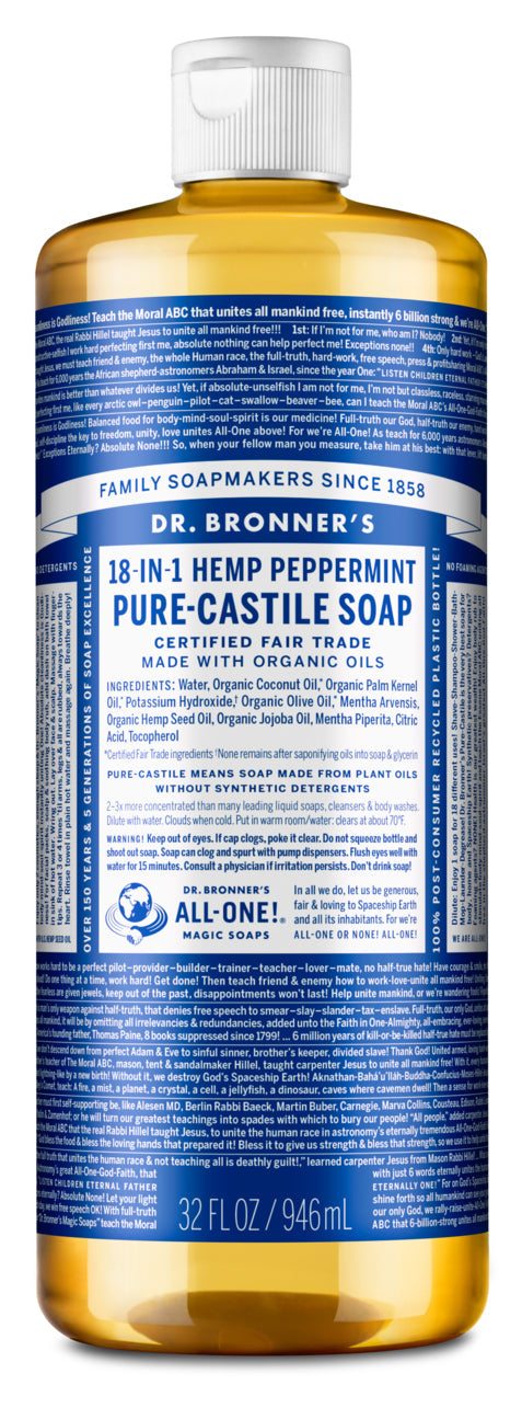 Dr Bronner's Pure Castile Soaps