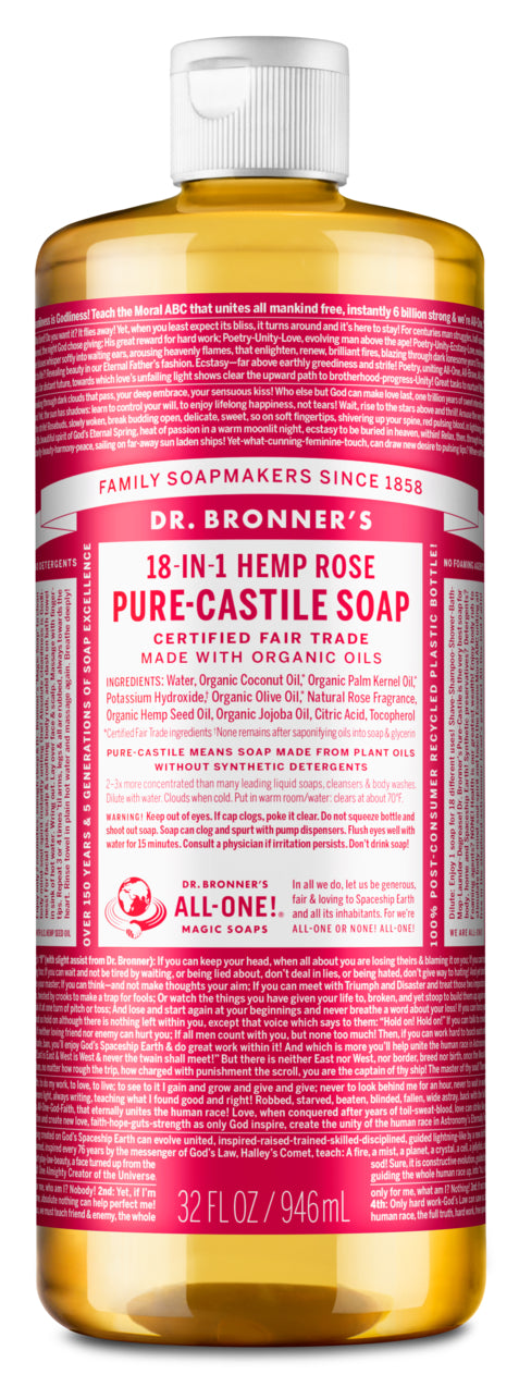 Dr Bronner's Pure Castile Soaps