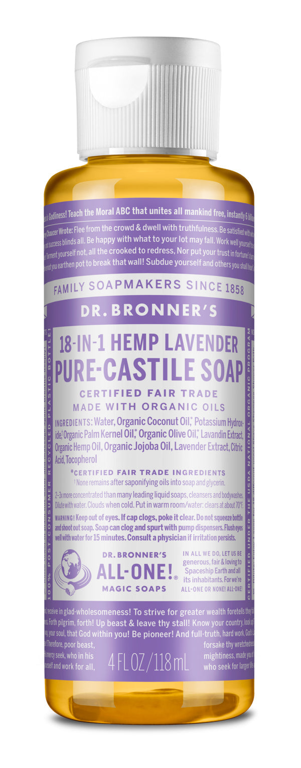 Dr Bronner's Pure Castile Soaps