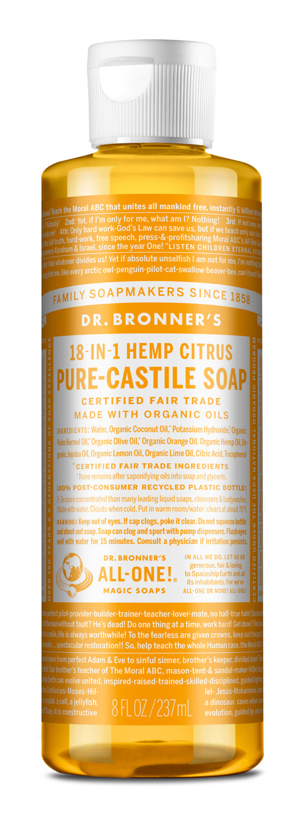 Dr Bronner's Pure Castile Soaps