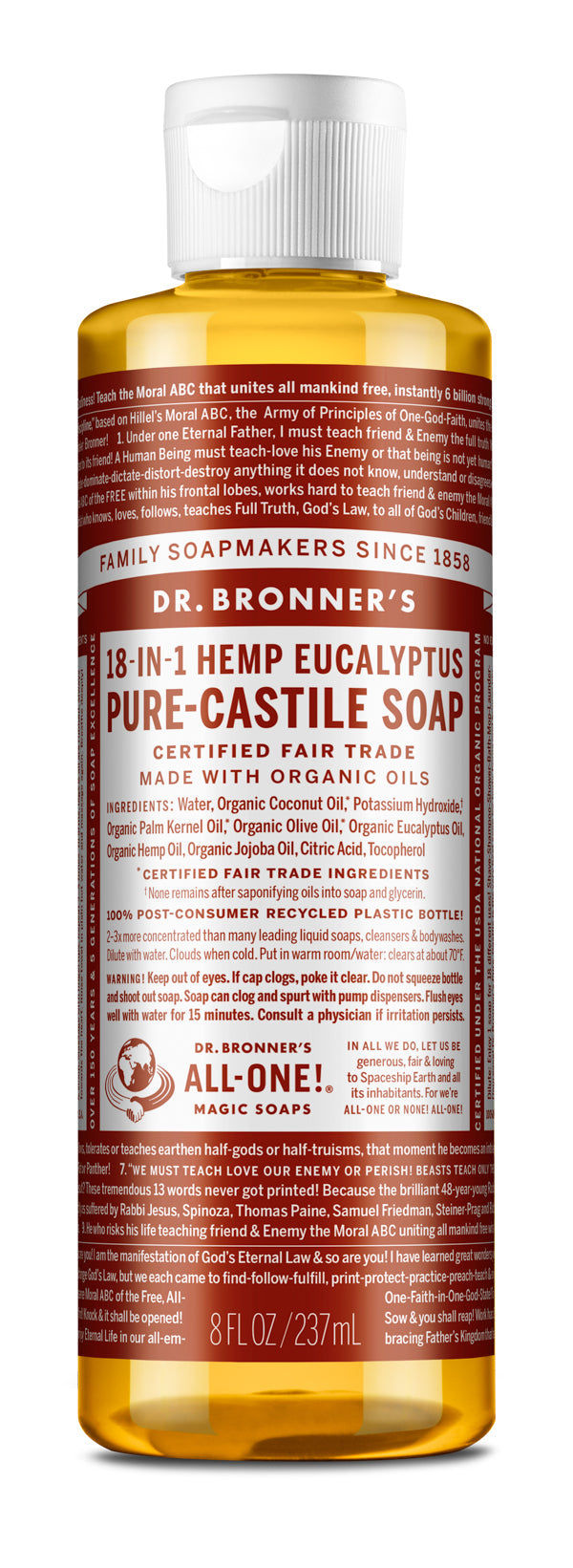 Dr Bronner's Pure Castile Soaps