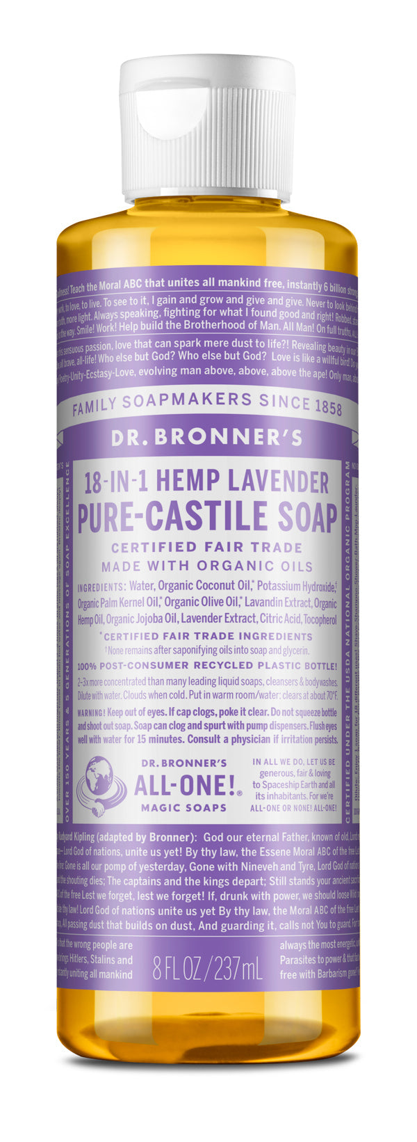 Dr Bronner's Pure Castile Soaps