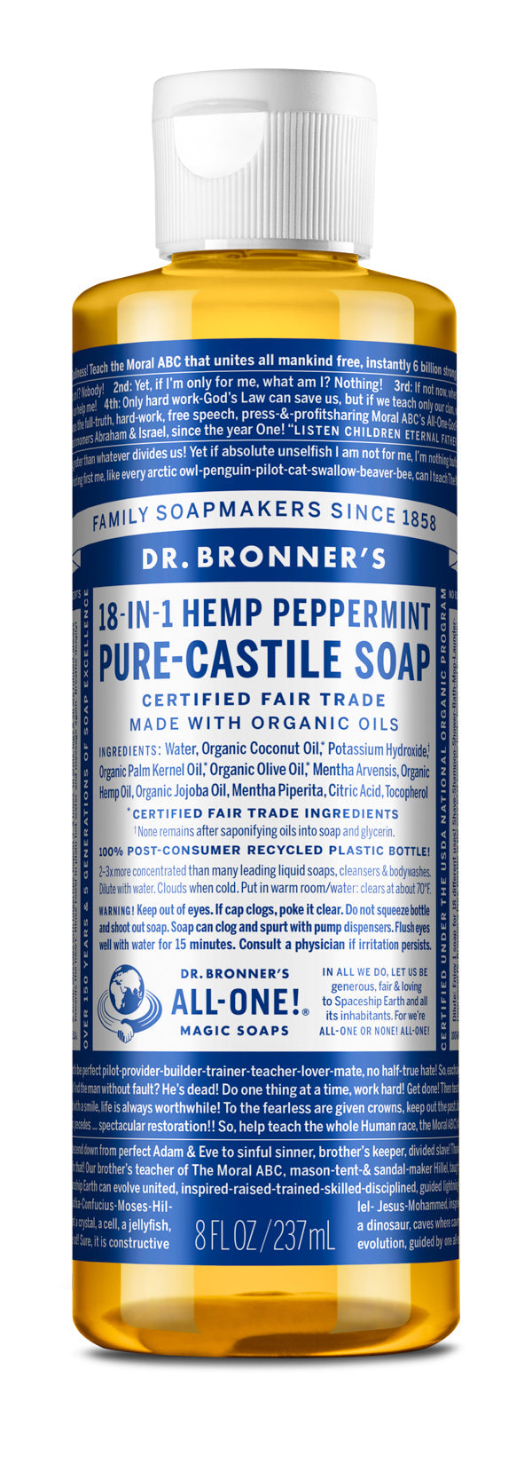 Dr Bronner's Pure Castile Soaps