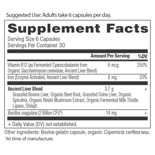 Ancient Nutrition Grass-Fed Liver
