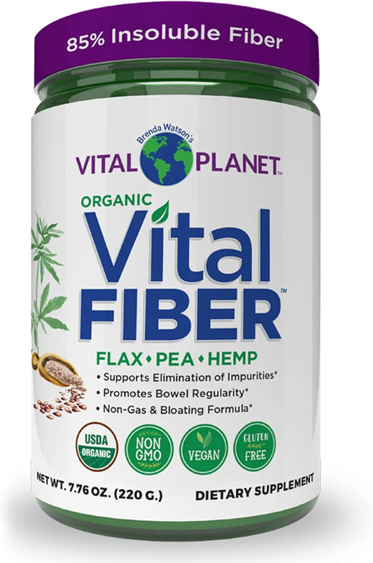 Vital Planet Vital Fiber - From Flax, Pea & Hemp