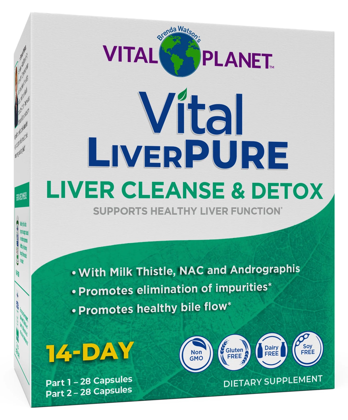 Vital Planet Vital LiverPURE 2-Part, 14-Day Kit