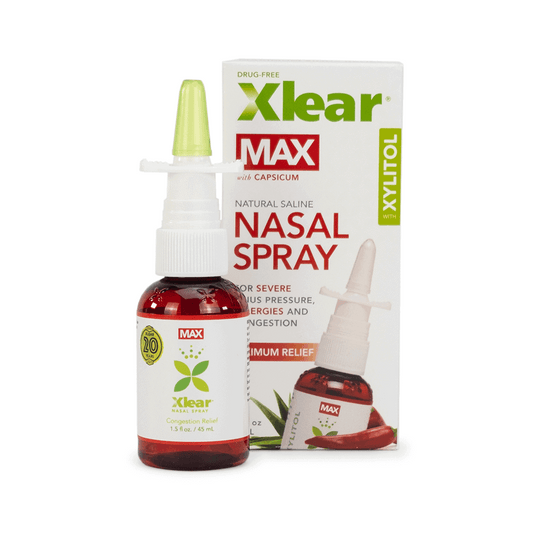 Xlear MAX Nasal Spray with Capsicum & Aloe