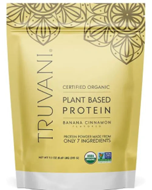 Truvani Plant Based Protein Powder (Banana Cinnamon) 10 Servings