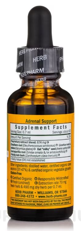 Herb Pharm Adrenal Support 1 fl oz