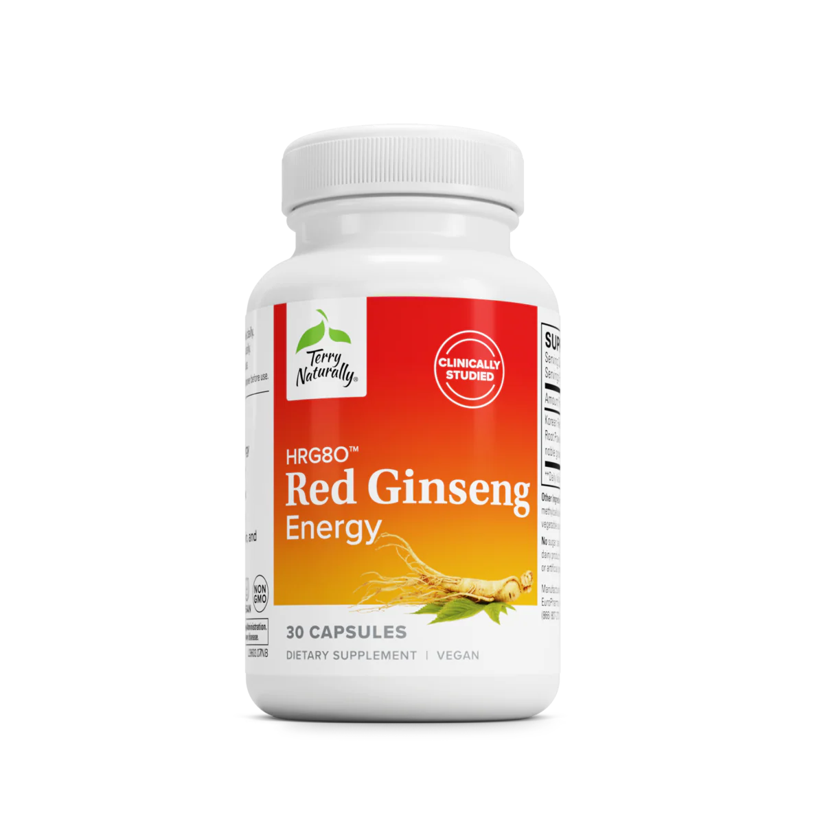 Terry Naturally HRG80™ Red Ginseng Energy (30 caps)