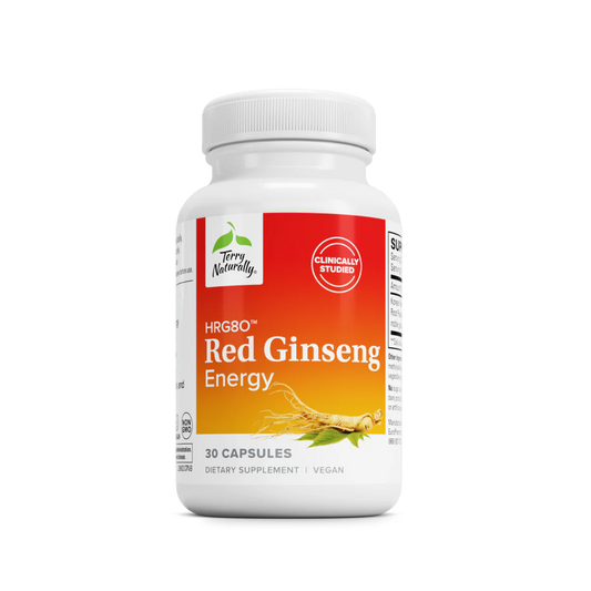Terry Naturally HRG80™ Red Ginseng Energy (30 caps)