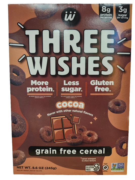Three Wishes Cocoa Grain Free Cereal