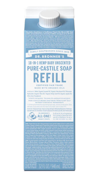 Dr Bronner's Pure Castile Soaps