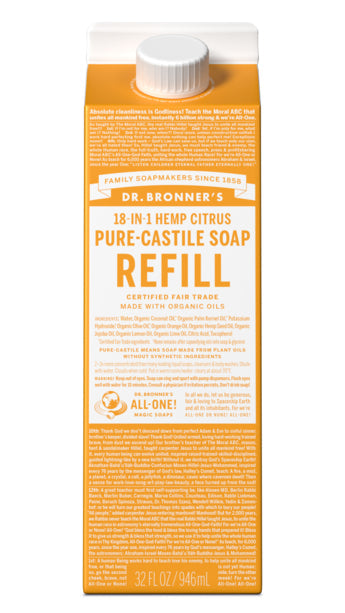 Dr Bronner's Pure Castile Soaps