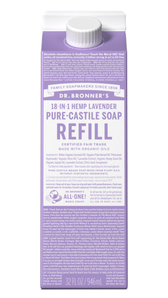 Dr Bronner's Pure Castile Soaps