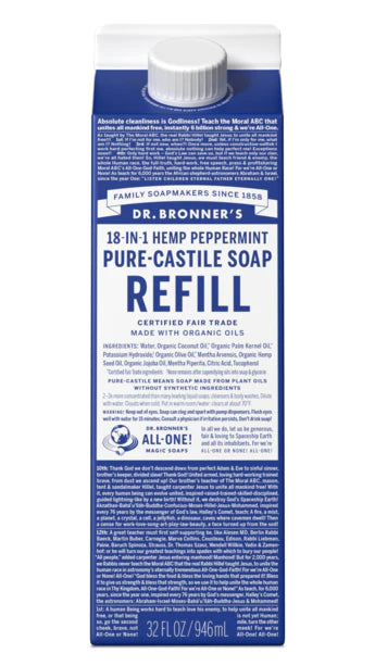 Dr Bronner's Pure Castile Soaps