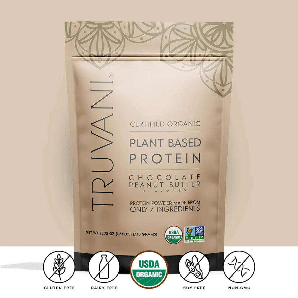 Truvani Plant Based Protein Powder (Chocolate Peanut Butter) 10 Serving