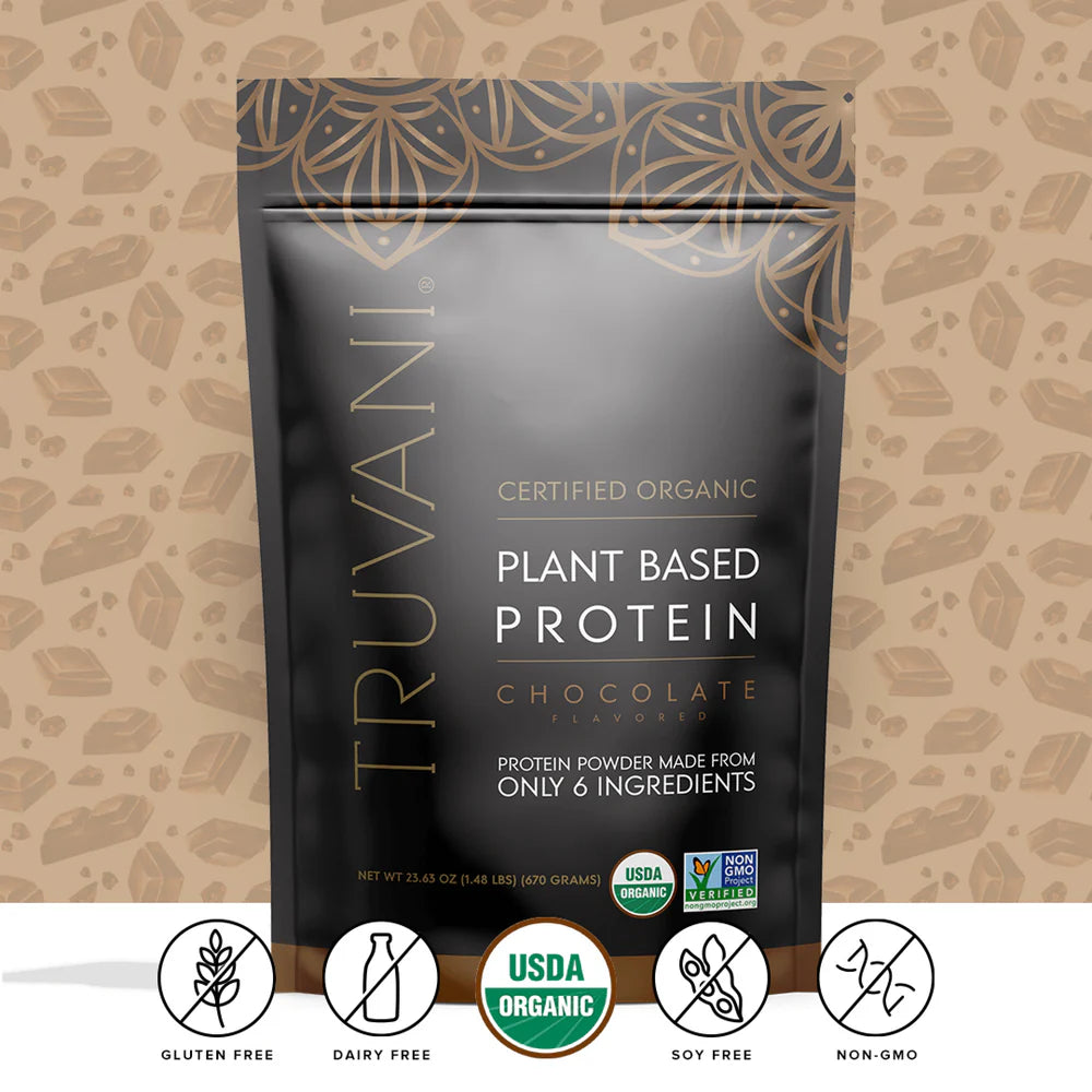 Trivani Truvani Plant Based Protein Powder (Chocolate) Single Serve – Herb Shop ...