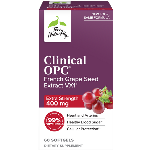 Terry Naturally Clinical OPC® Extra Strength (60 Softgels)