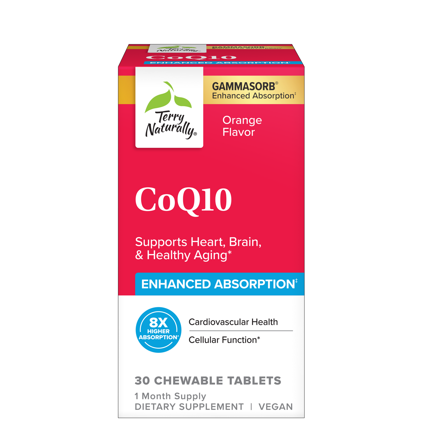 Terry Naturally CoQ10 Chewable (30 chews)