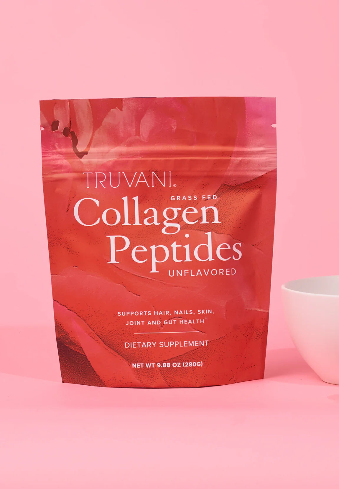 Truvani Grass Fed Collagen Peptides Unflavored 28 Serving