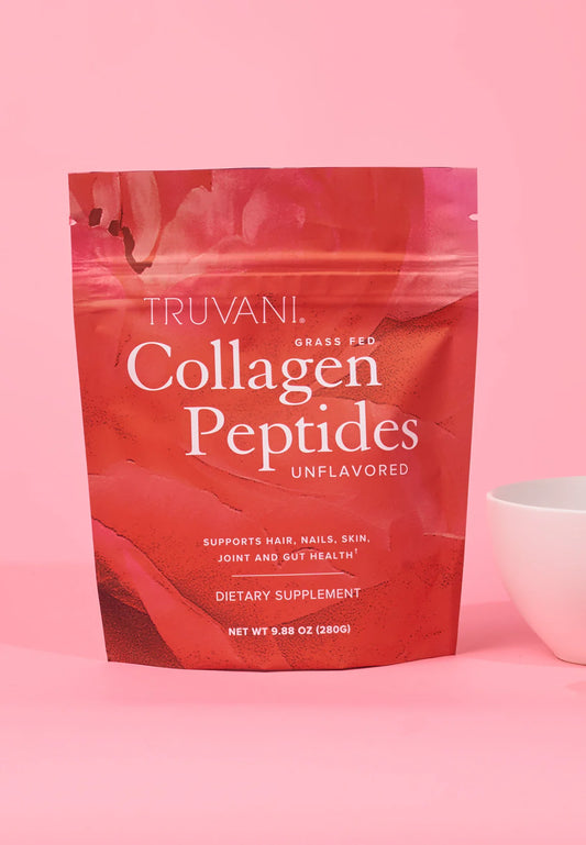 Truvani Grass Fed Collagen Peptides Unflavored 14 Serving