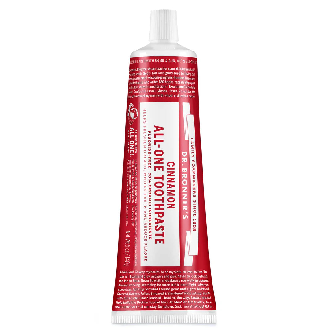 Dr. Bronner's Cinnamon All-One Toothpaste 5oz