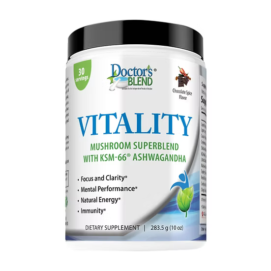 Doctor’s Blend Vitality Mushroom Superblend – Chocolate Spice