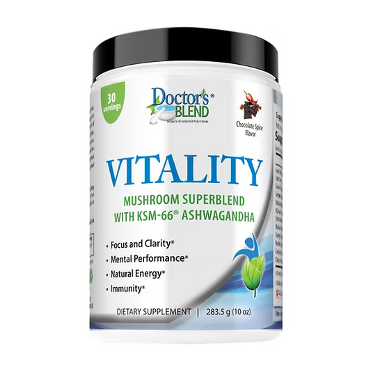 Doctor’s Blend Vitality Mushroom Superblend – Chocolate Spice