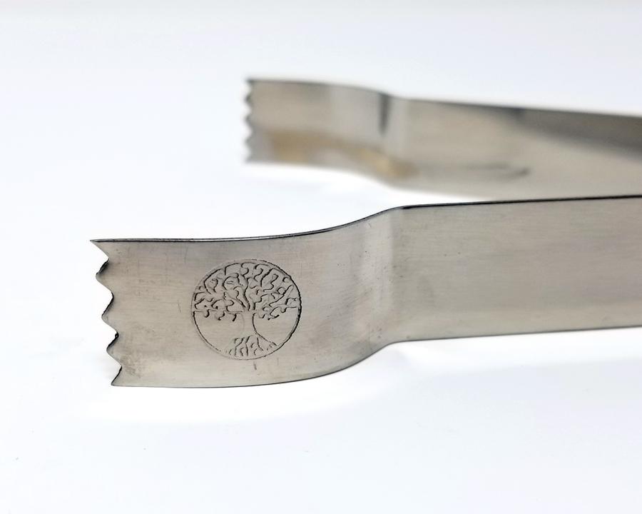 Tree of Life Stainless Steel Tongs 5.75"L 0.75"W