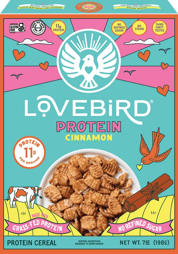 Lovebird High Protein Cinnamon Cereal