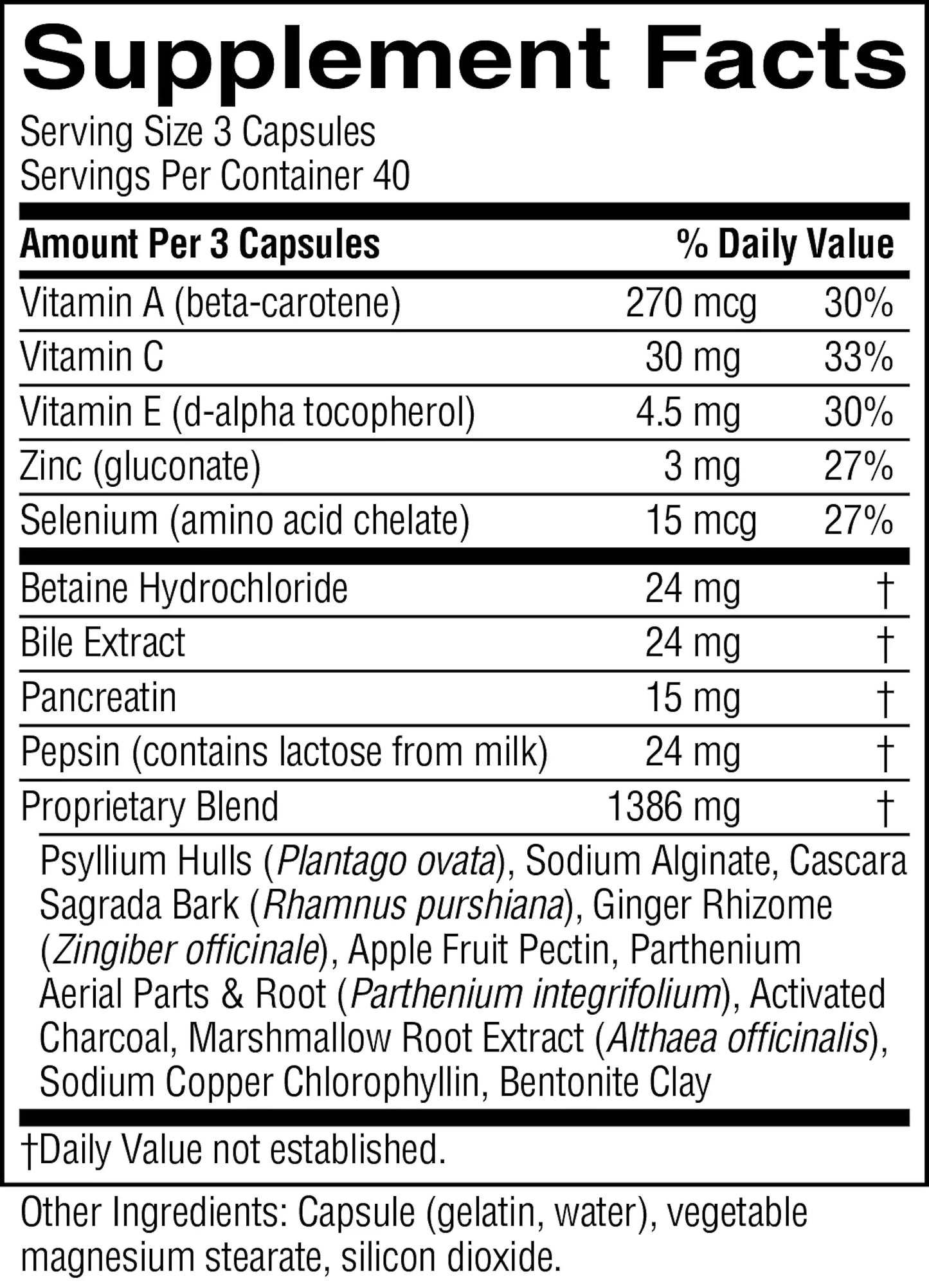 Bowel Detox (120 caps)