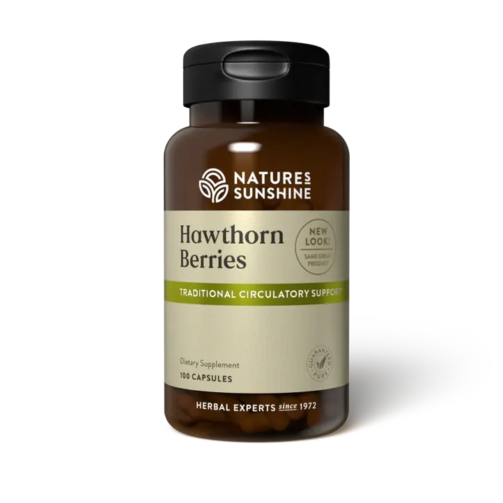 Nature's Sunshine Hawthorn Berries (100 caps)