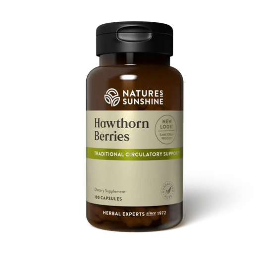 Nature's Sunshine Hawthorn Berries (100 caps)