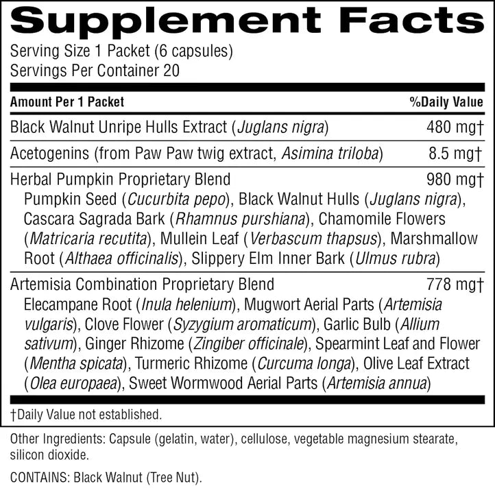 Nature's Sunshine Para-Cleanse 10-Day Program for Targeted Intestinal Support