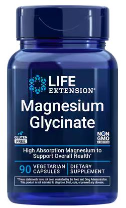 Life Extension Magnesium Glycinate (90 Veg Caps)
