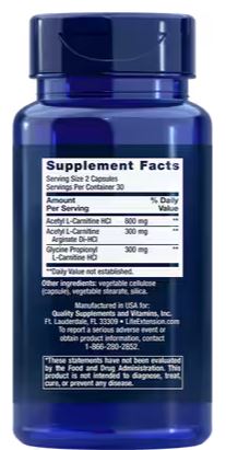 Life Extension Optimized Carnitine (60 Caps)