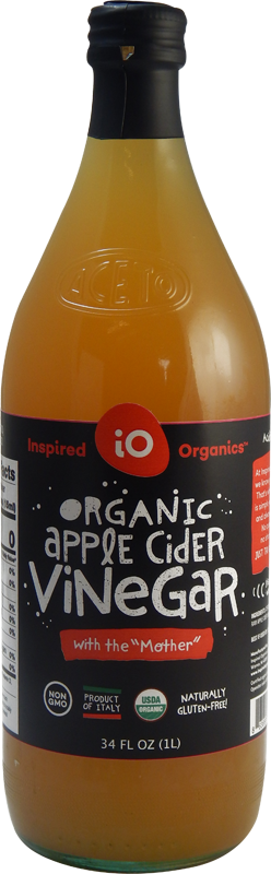 Inspired Organics Organic Apple Cider Vinegar with the "Mother"