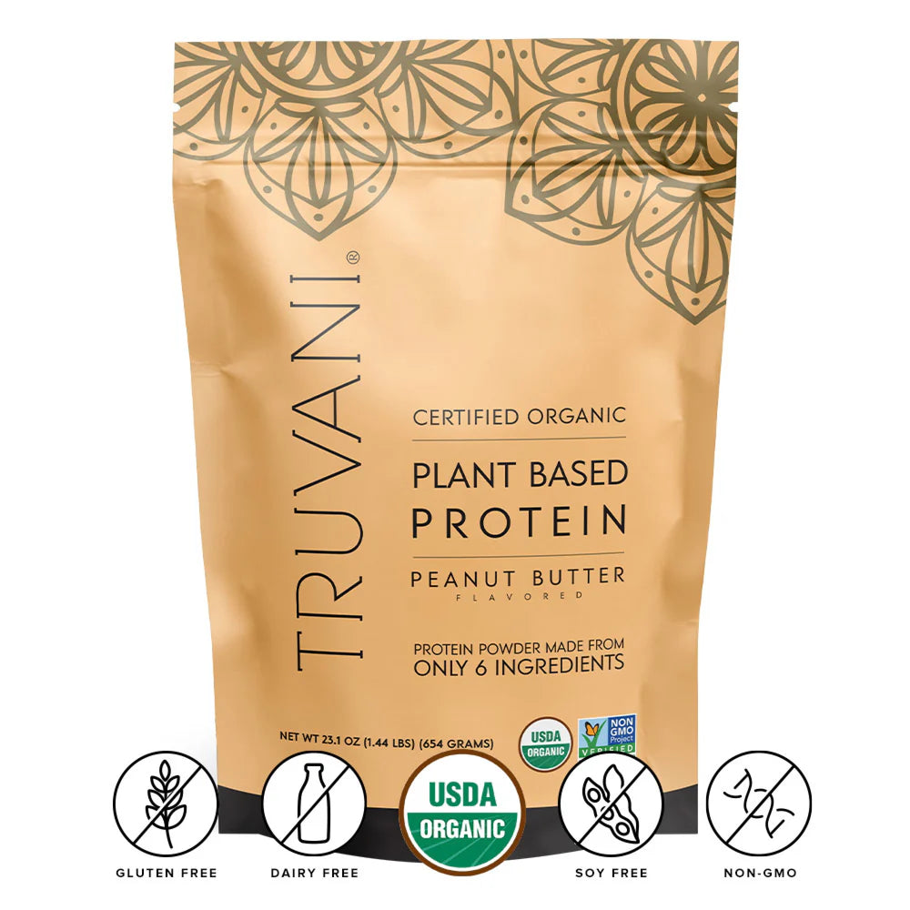 Truvani Plant Based Protein Powder (Peanut Butter) 10 Serving