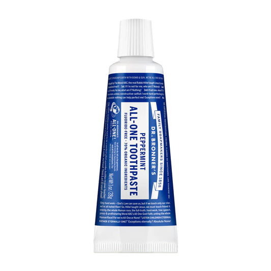 Dr. Bronner's Peppermint All-One Toothpaste 1oz