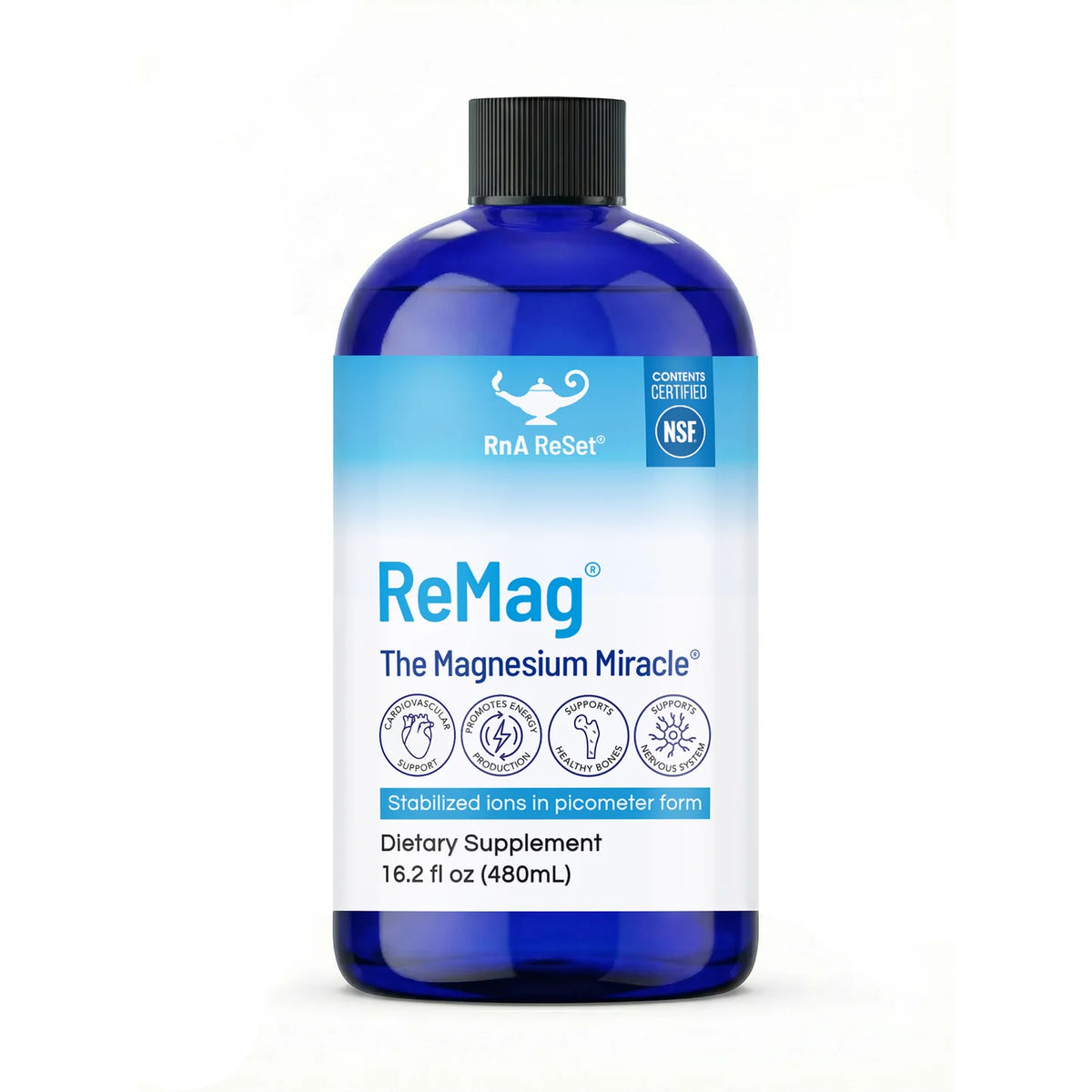 RnA ReSet ReMag® | Picometer Magnesium for Cellular Energy 16 fl oz