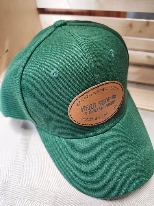 Herb Shop Baseball Cap w/ Leather Patch