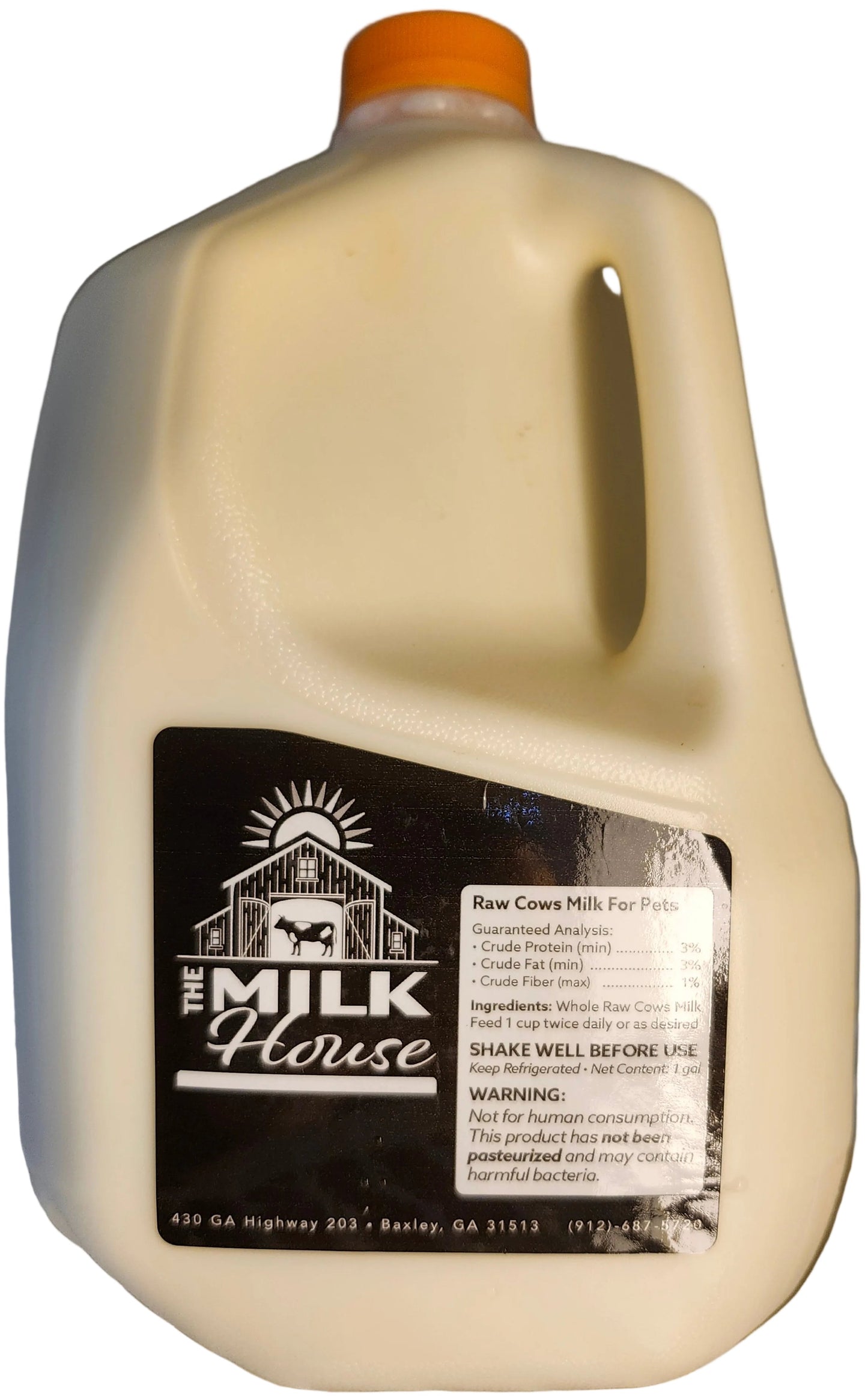 The Milk House Raw Cows Milk for Pets