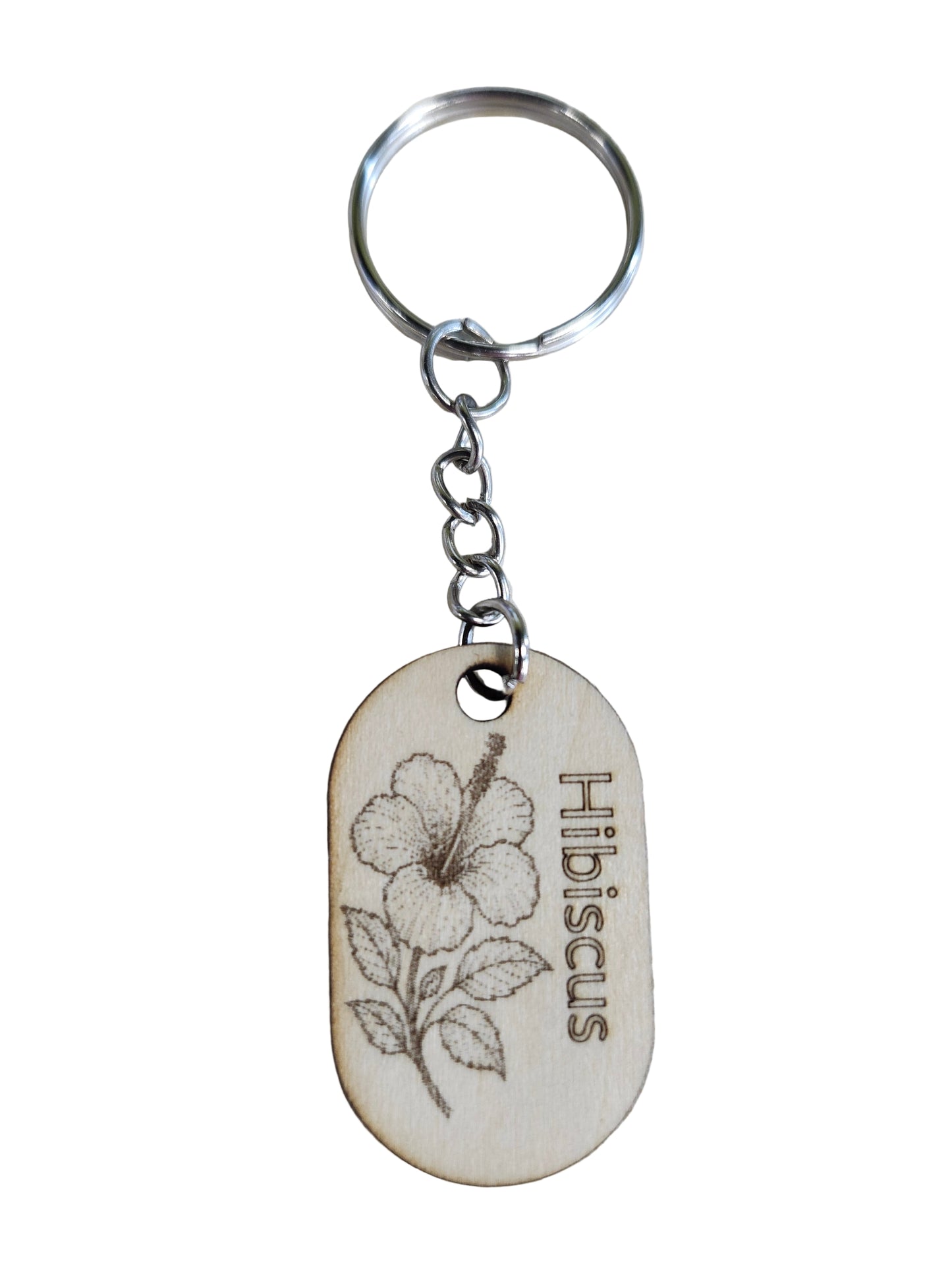 Fine Thymes Wood Keychain